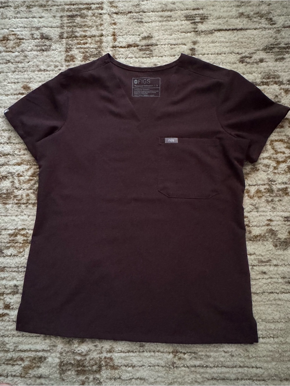 SOLD OUT Figs Caterina one pocket espresso scrub top